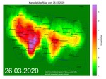 Heatmap für 26.03.2020